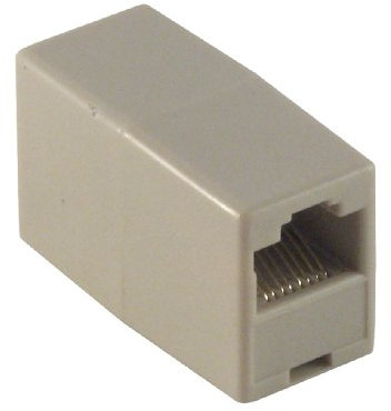MCL Adaptateur Non blindé Femelle/Femelle RJ45 Croisement
