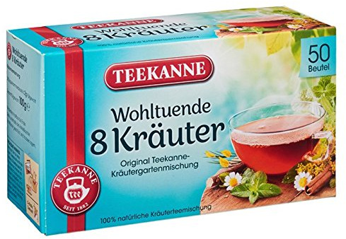 Teekanne Wohltuende 8 Kr?uter, 50 Beutel, 12er Pack