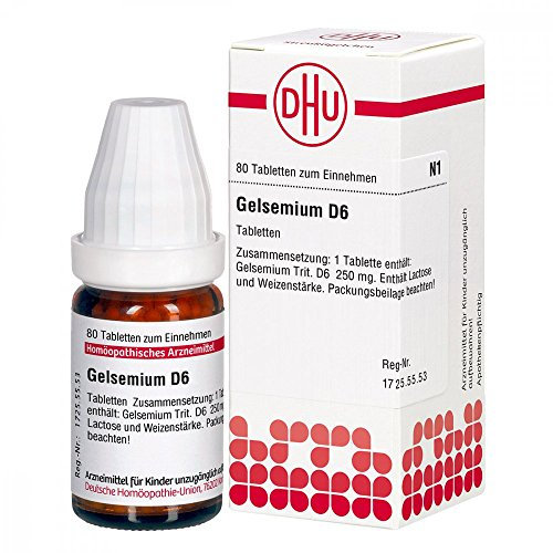 DHU Gelsemium D6 Tabletten, 80 St. Tabletten