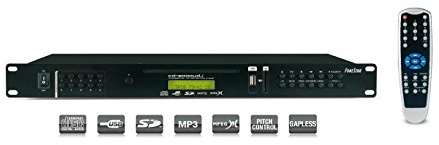 FONESTAR CD-2000UDJ Reproductor CD/USB/SD con Pitch Control y función gapless