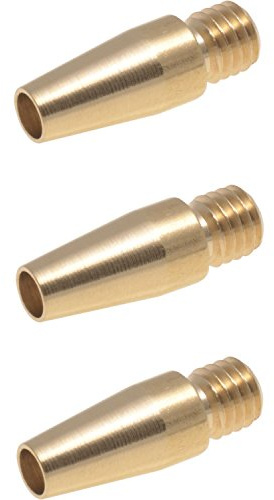 Dietzel 20478 Anfangshülsen-Satz Messing zu Kati-Blitz Compact (3-er Pack)