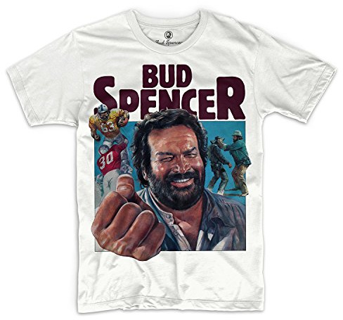Bud Spencer - Comic Art - T-Shirt (Weiss)