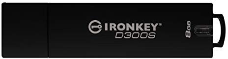 Kingston IronKey D300S Clé USB Chiffrée 8GB- Certifiée FIPS 140-2 Niveau 3- IKD300S/8GB