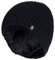 HEAT HOLDERS - Herren Outdoor Winter Warm Beanie Strick Mütze mit Gefüttert (One Size, Black (Halden))