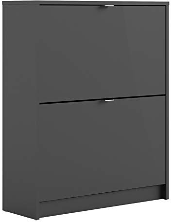 Furniture To Go Shoe cabinet w. 2 tilting doors and 2 layers