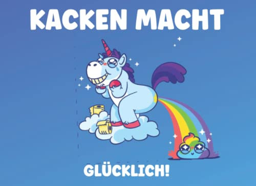 Klo Gästebuch: Lustiges Toiletten Tagebuch für Badezimmer Gäste | Eintragbuch zum Ausfüllen | Einzugsgeschenk für Männer und Frauen | Witziges Einhorn Design