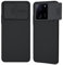 XTCASE Coque pour Xiaomi 13T / 13T Pro, Protection Caméra Étui avec Ultra Mince Coulisse Cache Objectif, Plastique Dur Housse Arrière Anti-Rayures Antidérapant - Noir