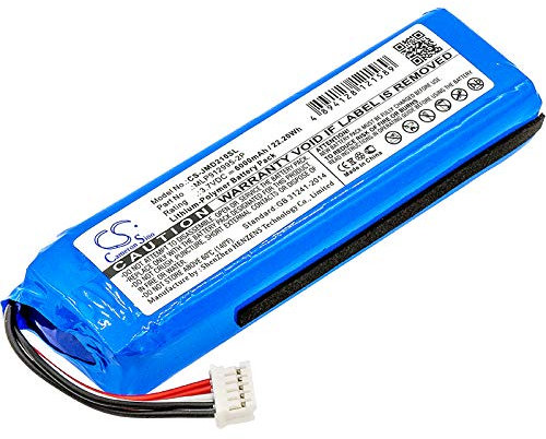 Cameron Sino Ersatz Akku für JBL Charge 2 Plus, Charge 2+ PN:JBL GSP1029102, MLP912995-2P 6000mAh / 22.20Wh