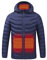 tsaChick Heizweste Herren Beheizbare Jacke mit kapuze,Warme Pufferjacke Winterjacke für Outdoor Wandern Jagd Motorrad Camping Beheizbare Jacke
