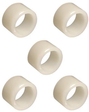 cyclingcolors 10x Buchsen Lagerbuchsen Abstandhalter Hülse Wellenlager Kunststoff Nylon, 12 x 14 x 10mm