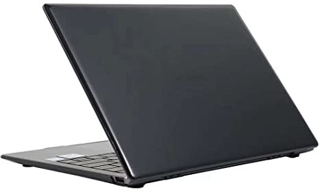 Hülle Kompatibel mit Huawei MateBook 14 U5/U7, Kunststoff mattierte Hart Case für Huawei MateBook 14 Ultra 2024 (Schwarz)
