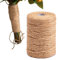 Cordon en jute naturel marron 3 mm x 100 m - Cordon d'emballage cadeau - Cordon décoratif pour jardin, photos, plantes, bricolage