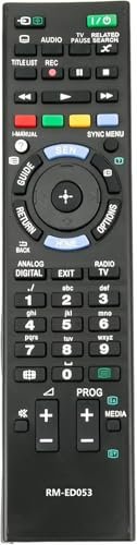 Universal Remote Control Compatible for Sony RM-ED053 RMED053 LCD TV Remote Controller
