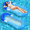 Axinyijia 2025 Nouveaux Matelas Piscine Gonflable, 160x90cm Bouee Piscine avec Filet, Matelas Pneumatique Flottant Adulte Enfant Bouée Gonflable