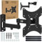 GACHLINE - Soporte de pared para televisores de 13 a 42 pulgadas, orientable e inclinable, VESA máx. 200 x 200, máx. 25 kg, incluye bridas, para televisores LED LCD OLED planos/curvos