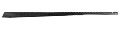 YMNHGVVC Auto Co-Pilot Panel Cover Streifen Carbon Faser Aufkleber Kompatibel for Odyssey 2018 2019 2020 2021 2022 2023 2024 2025 Zubehör