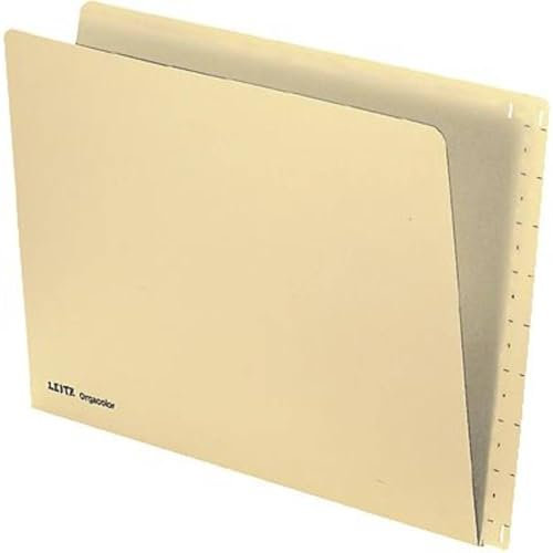Leitz Einstellmappe Orgacolor 2432/2432-00-11 A4 chamois 260g/qm Inh.100