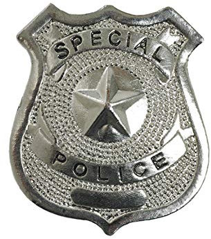 Rubie's 6300988-STD - Marca della Polizia, Multicolore