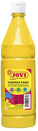 Tempera liquida jovi escolar 1000 ml amarillo claro