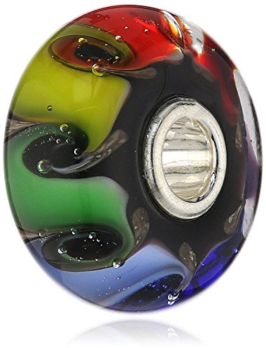 Trollbeads Charm Chakra Farben aus Glas in mehreren Farben, TGLBE-20003