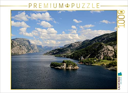 CALVENDO Puzzle Lysefjord | 1000 Teile Lege-Größe 64 x 48 cm Foto-Puzzle für glückliche Stunden