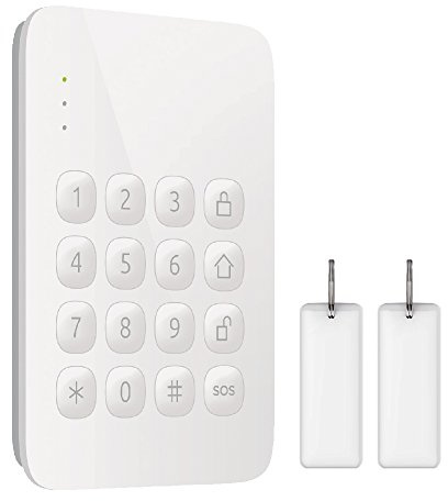 Secyour ARL008-SEC Wireless Keypad for Home Intruder System - White