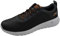 Skechers Men's Go Walk Max – Effort Sneaker, Charcoal Orange, 10.5 UK