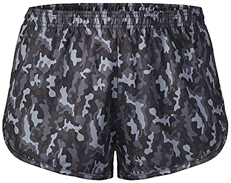 SOFFE Men's Authentic Ranger Panty Shorts, Black Camo, X-Large