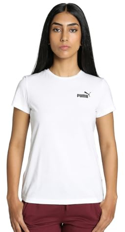 PUMA Damen, Gr S, Rundhalsausschnitt, Weiß, Größe XL T-Shirt