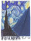Viskose Schal Geschenk Damen Geburtstag Weihnachten Kunst Mode Stola Tuch Pashmina Schultertuch Van Gogh Sternennacht