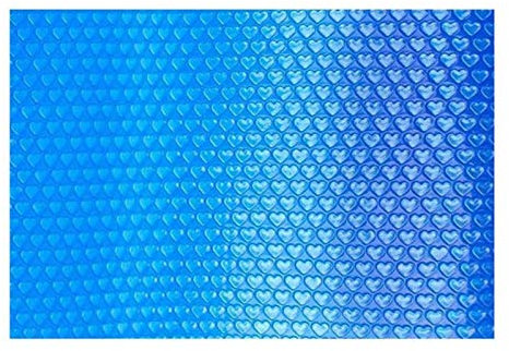 Jatour Pool Solar Tarpaulin 260 x 160 cm Solar Tarpaulin Pool Round / Rectangular Film for Pool Warming Swimming Pool , Dustproof UV Resistant, Pool Heating for Water Heating
