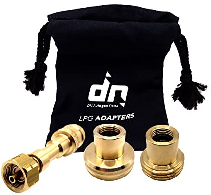 LPG GPL Kit de recharge de bouteille de gaz 21,8 mm pour bouteille de gaz européenne Acme Dish Euronozzle avec sac
