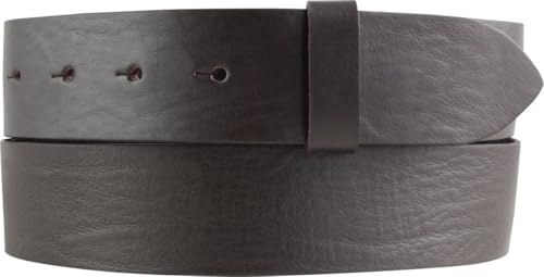 BELTINGER Gürtel aus Vollrindleder ohne Schnalle 4 cm | Jeans-Gürtel für Damen Herren 40mm | Vollleder-Gürtel in