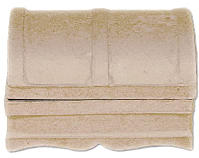 INNSPIRO Pappmaché-Box 15 x 10 x 9,5 cm, Basteln, kreative Aktivitäten und Geschenke, zum Personalisieren und Dekorieren.