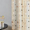 Hiseng 2 Pezzi Tende Voile Trasparente, Decorativi Sheer Tenda per Soggiorno Camera Cameretta Balcone Finestra e Interni, Semi Trasparente Tenda Leggera (Marrone,183x259cm)
