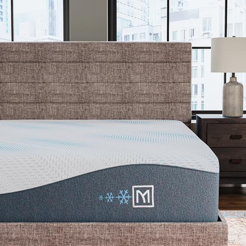 Signature Design by Ashley Millennium Luxury Plush Gel Latex Hybrid 15 Inch Mattress, Twin XL, White