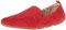 Amazon Essentials Mocasines Suaves sin Cordones con Punta Cuadrada Mujer, Rojo Micro Gamuza, 35 EU