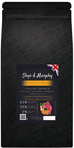 Skye & Murphy Adult Dry Dog Food Superfood 65 Blend - Italian Buffalo (6kg) Grain Free Dog Food with Lamb, Beef, Sweet Potato, Beans, Beet Pulp & Added Omega 3