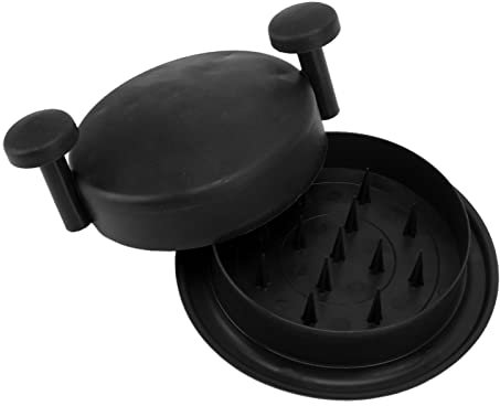 Trituradora de Pollo, Base Antideslizante Asa Ergonómica Apta para Lavavajillas Trituradora de Pollo Fácil Manejo para Cocina de Cerdo Desmenuzado (Negro)