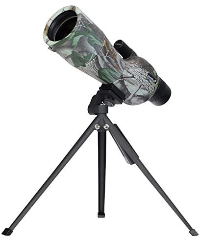 Levenhuk Camo Rind 60 Spektiv mit Stativ – 16–48x Zoom, BK-7 Vollvergütete Optik, Tarn-Design – Ideal für Jagd, Bogenschießen, Schießsport, Vogelbeobachtung & Camping