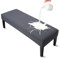 YISUN Wasserdicht Universal-Bezug für Esszimmer-Bank, Elastisch Jacquard Dining Bench Cover für Esszimmer, Abnehmbar Bezug für Esszimmerstuhl Esszimmer(Matt Dunkelgrau)
