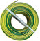 100mt Cavo Elettrico 4mm, FS17 450/750V Unipolare 1X4mm, Made In Italy (Giallo Verde)