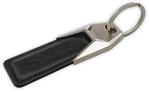 Hyundai HMD00542-1 Schlüsselanhänger Logo, schwarz