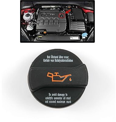 ROBUST Öldeckel Verschluss Öleinfüllstutzen für Audi A3 A4 A6 Seat Altea Cordoba Ibiza Leon Toledo Skoda Octavia Fabia Superb VW Caddy Golf Jetta Passat Polo Touran 026103485 1100586 1405862