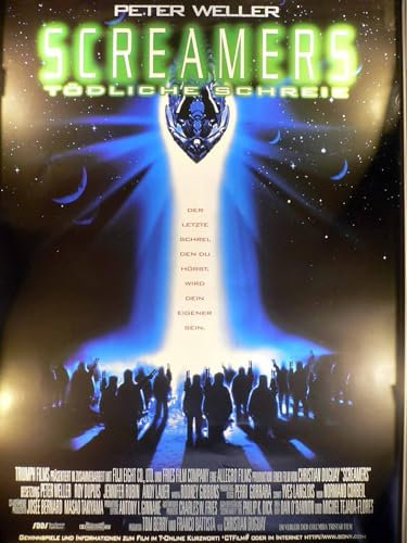 Screamers - Tödliche Schreie - Peter Weller - Filmposter 120x80cm gerollt