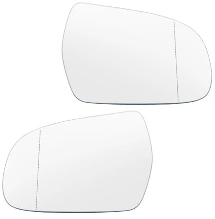 Autospiegelglas Für A3 Für A4 Für A5 S3 S4 S5 Für Quattro 2011-2017 Links Rechts Seite Flügel Spiegel Glas Stick Kleber Ersatz Konvex Außenspiegelglas (Farbe : Pair)