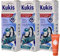 Kukident Kukis Zahnspangen-Reiniger, 3x 60 St. I Reinigungstabletten für Zahnspangen I schnelle Reinigung I Eukalyptus- & Mentholfrische I Spar-Set plus Pharma Perle give-away