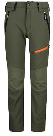 CMP Kinder Boys Softshell Hose, Oil Green, 176