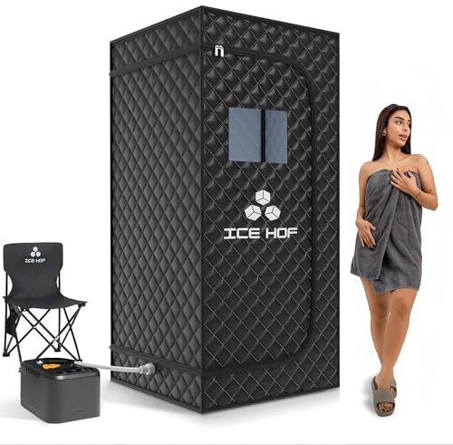 Ice Hof® Sauna Portátil De Vapor, Sauna Seca Portátil, Sauna Exterior, Sauna Home, Sauna para Relajación Y Bienestar