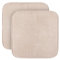 Sitzkissen (2er Pack) Stuhlkissen mit Anti Rutsch Unterseite 38cm x 38cm - Öko-Tex Zertifiziert - Sitzauflage Uni, Stuhlpolster Stuhlauflage